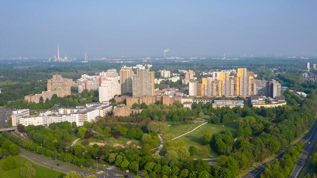 Luftaufnahme von Köln Chorweiler