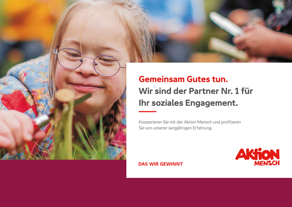 Deckblatt der Broschüre "Gemeinsam Gutes tun."