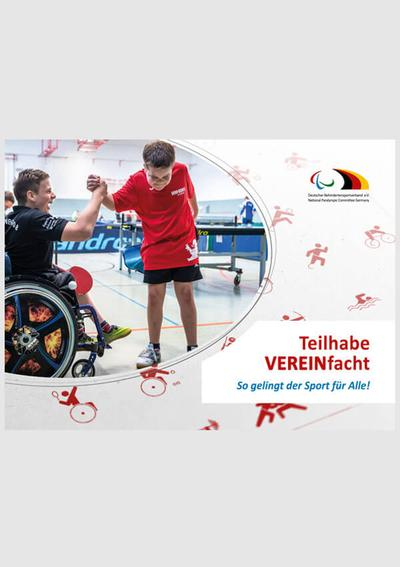 Das Handbuch "Teilhabe VEREINfacht – So gelingt der Sport für Alle"