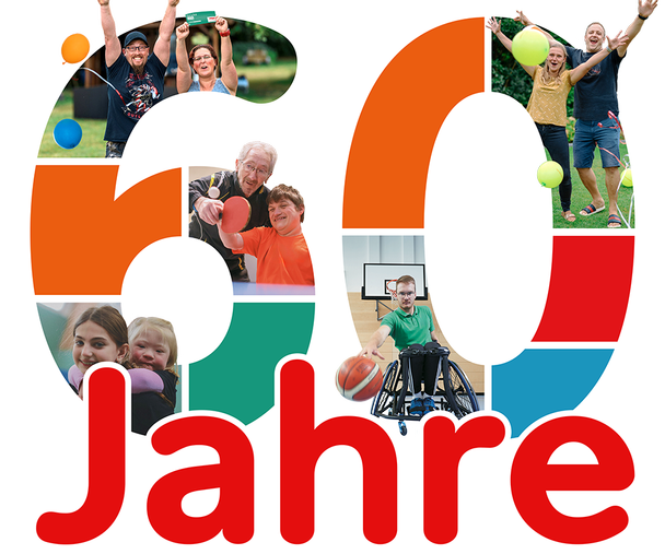 Logo 60 Jahre Aktion Mensch.