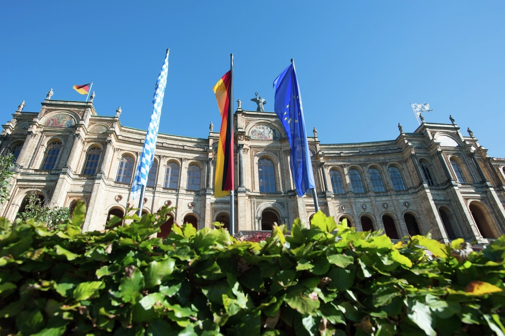 Außenansicht Maximilianeum Sitz des Bayerischen Landtags