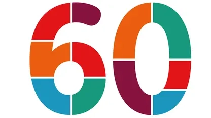 Signet 60 Jahre Aktion Mensch.