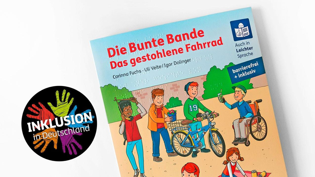 Das Cover des Bunte Bande-Buch "Das gestohlene Fahrrad".
