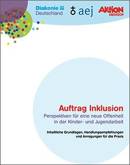 Deckblatt des Handbuchs "Auftrag Inklusion"