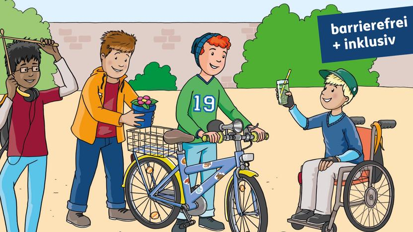 Cover des Bunte Bandes "Das gestholene Fahrrad"