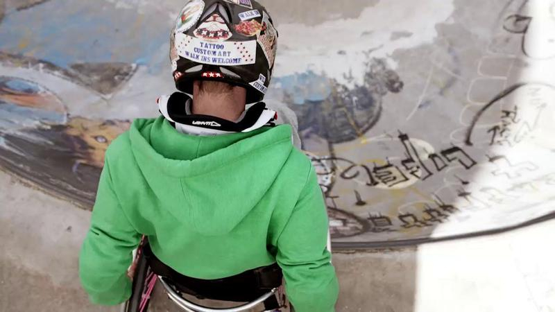 Philipp Cierpka im Skatepark