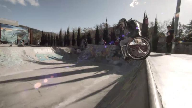 Phiipp Cierpka im Skatepark