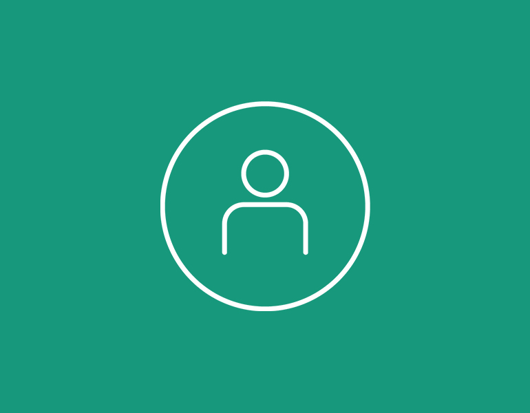 Icon: Eine Silhouette eines Menschen.