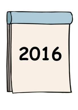 Kalender für 2016