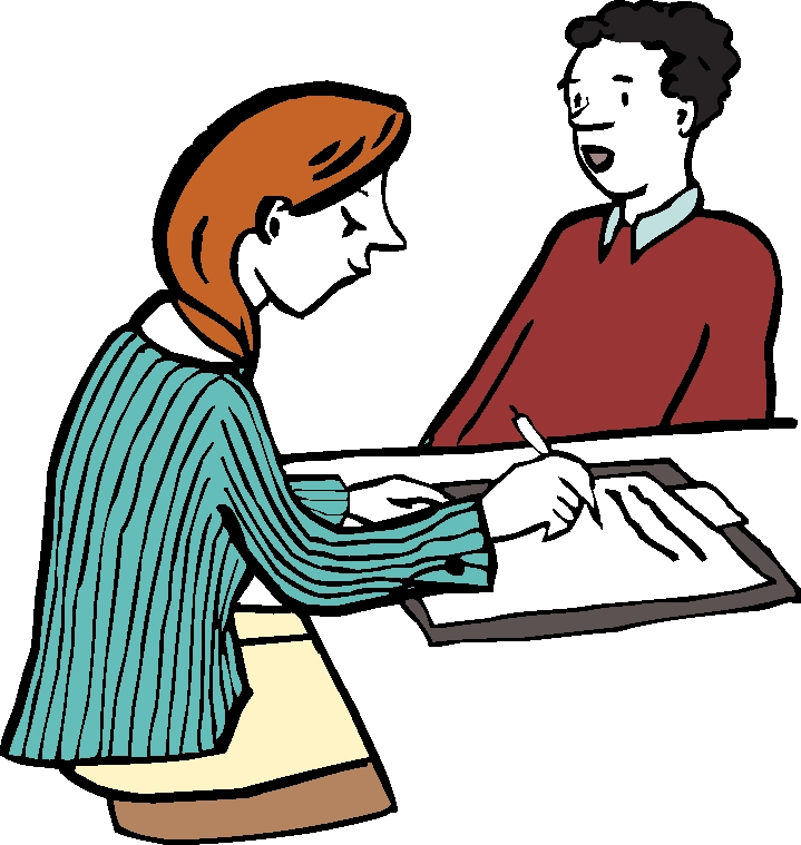 Frau schreibt für einen Mann einen Brief