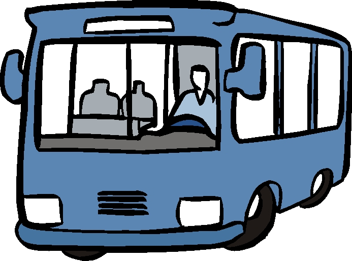 Bus mit Fahrer