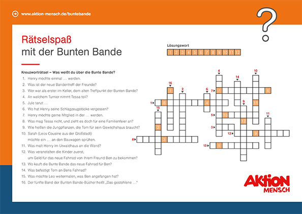 Bild des Kreuzworträtsels