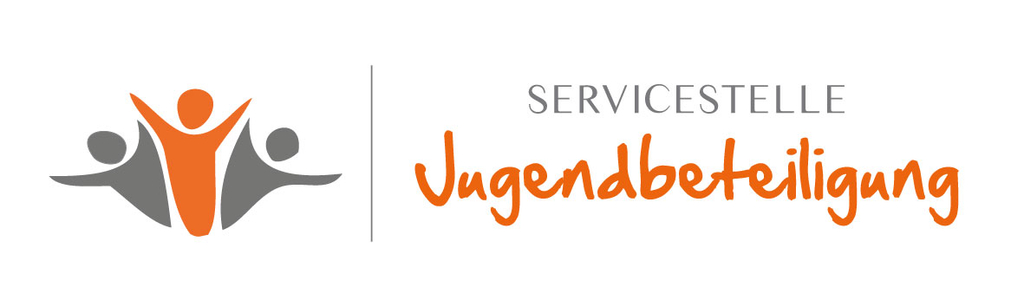 Das Logo der Servicestelle Jugendbeteiligung.