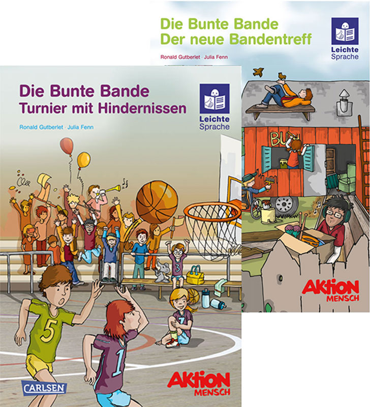 Band eins und Band zwei der Bunten Bande