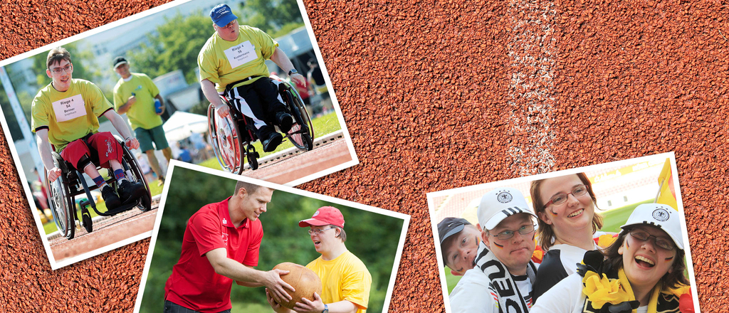 Sportmotive der Aktion Mensch Förderung