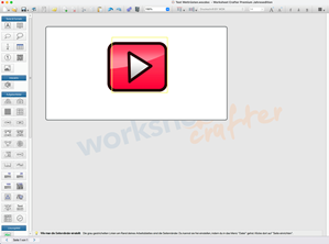 Abbildung der Software "Worksheet Crafter"