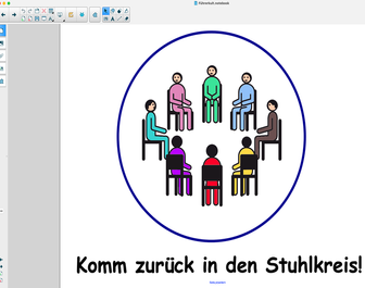Abbildung der SMART Notebook Software