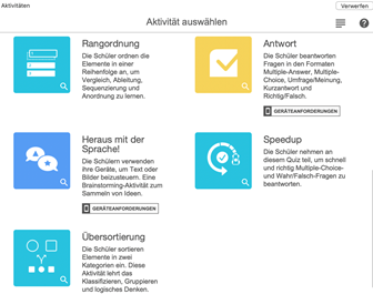 Abbildung der SMART Notebook Software