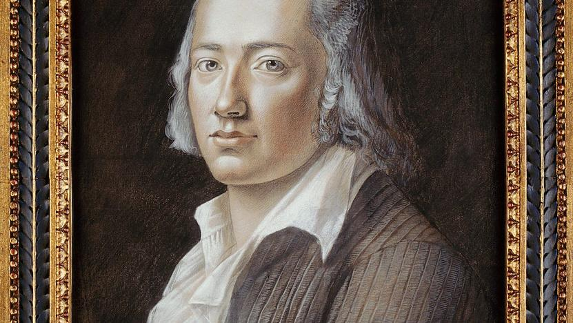 Zeichnung von 1792 von Friedrich Hoelderlin