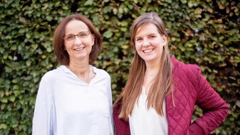 Ulrike Schloo und Miriam Schröder
