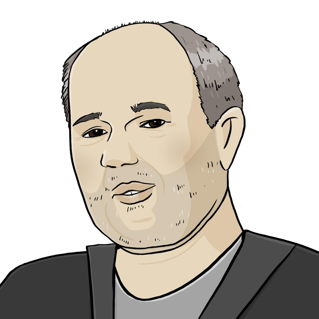 Illustration: Porträt eines Mannes