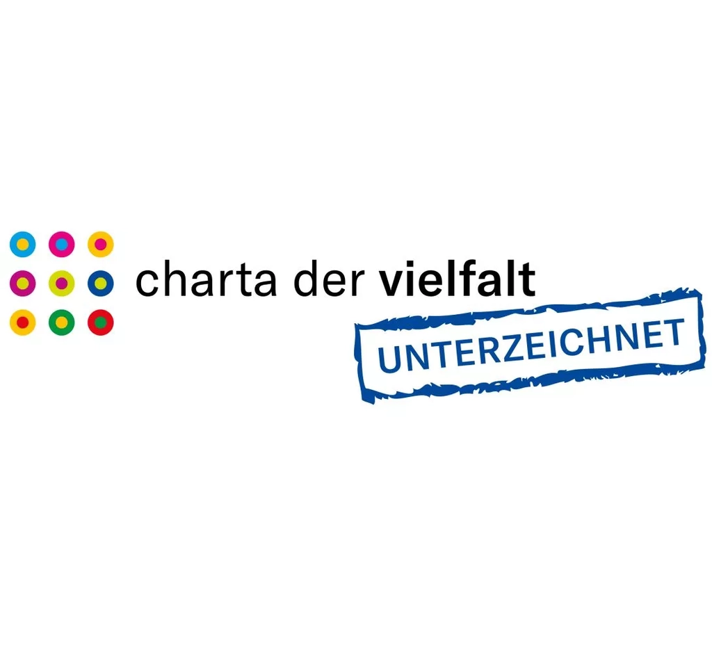 Das Logo der Charta der Vielfalt.